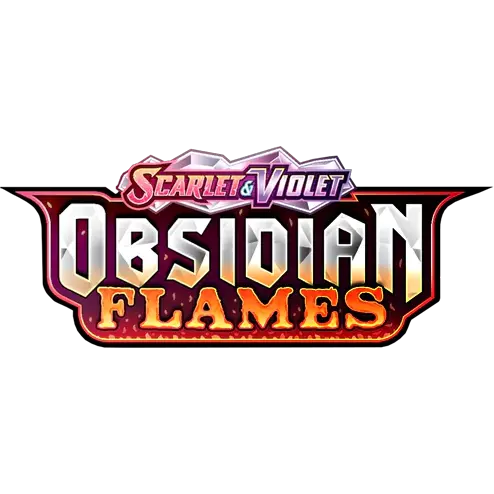 Pokémon Trading Card Game Scarlet & Violet Obsidian Flames Logo