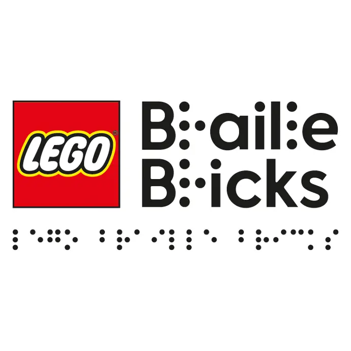 Lego Braille Bricks Logo