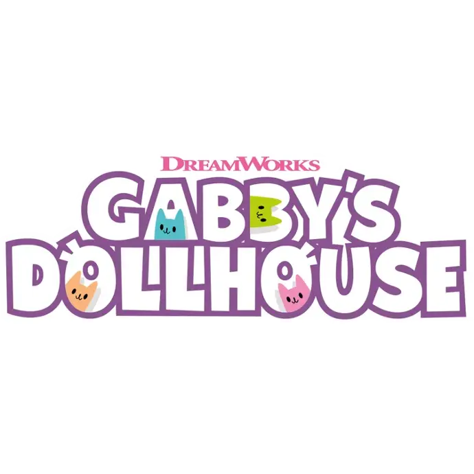 Lego Dreamworks Gabby's Dollhouse Logo