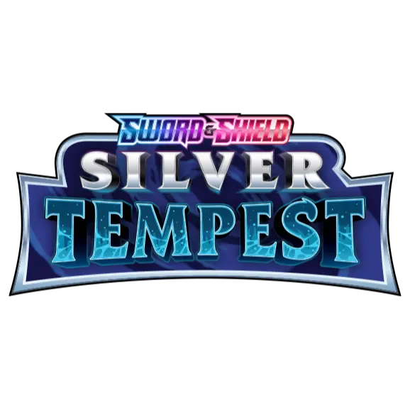 Pokémon TCG: Sword & Shield Silver Tempest Logo