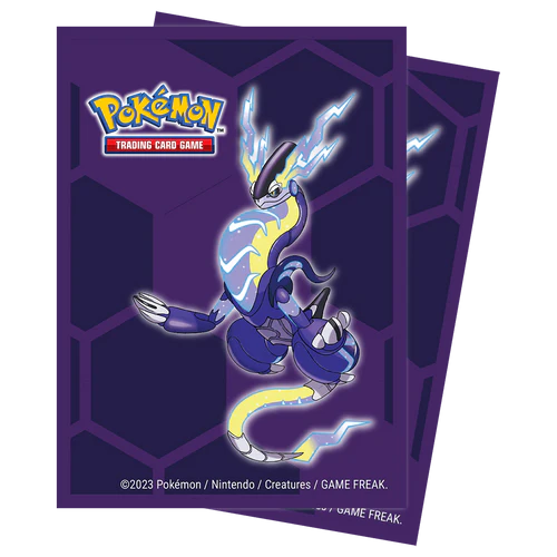 Pokémon TCG: 65x Miraidon UP Deck Protector Sleeves 