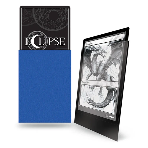 Eclipse PRO MATTE Deck Protector Sleeves - 100x Dark Blue