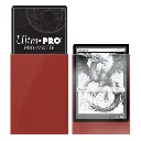 PRO MATTE Deck Protector Sleeves - 100x Red