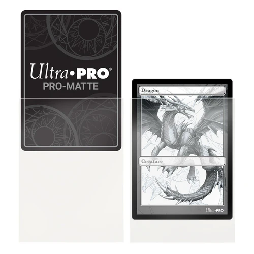 PRO MATTE Deck Protector Sleeves - 100x Clear