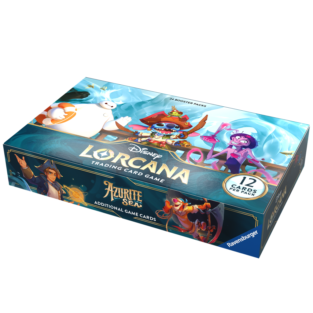 Disney Lorcana TCG: Azurite Sea Display Booster Box Case