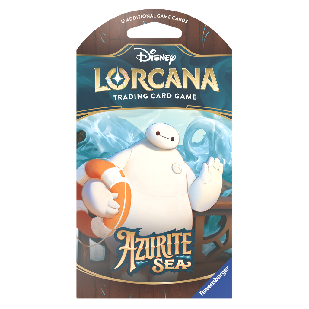 Disney Lorcana TCG: Azurite Sea Sleeved Booster 