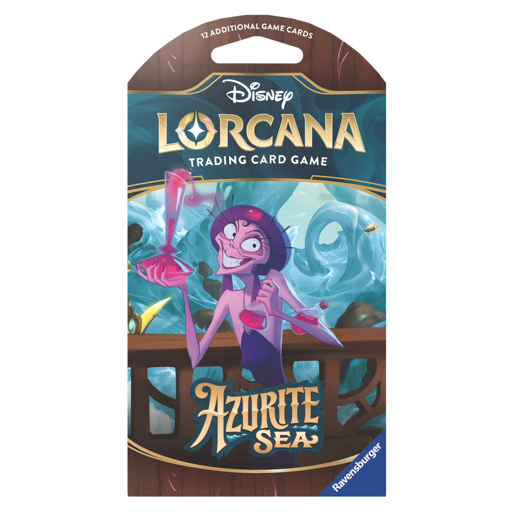 Disney Lorcana TCG: Azurite Sea Sleeved Booster 