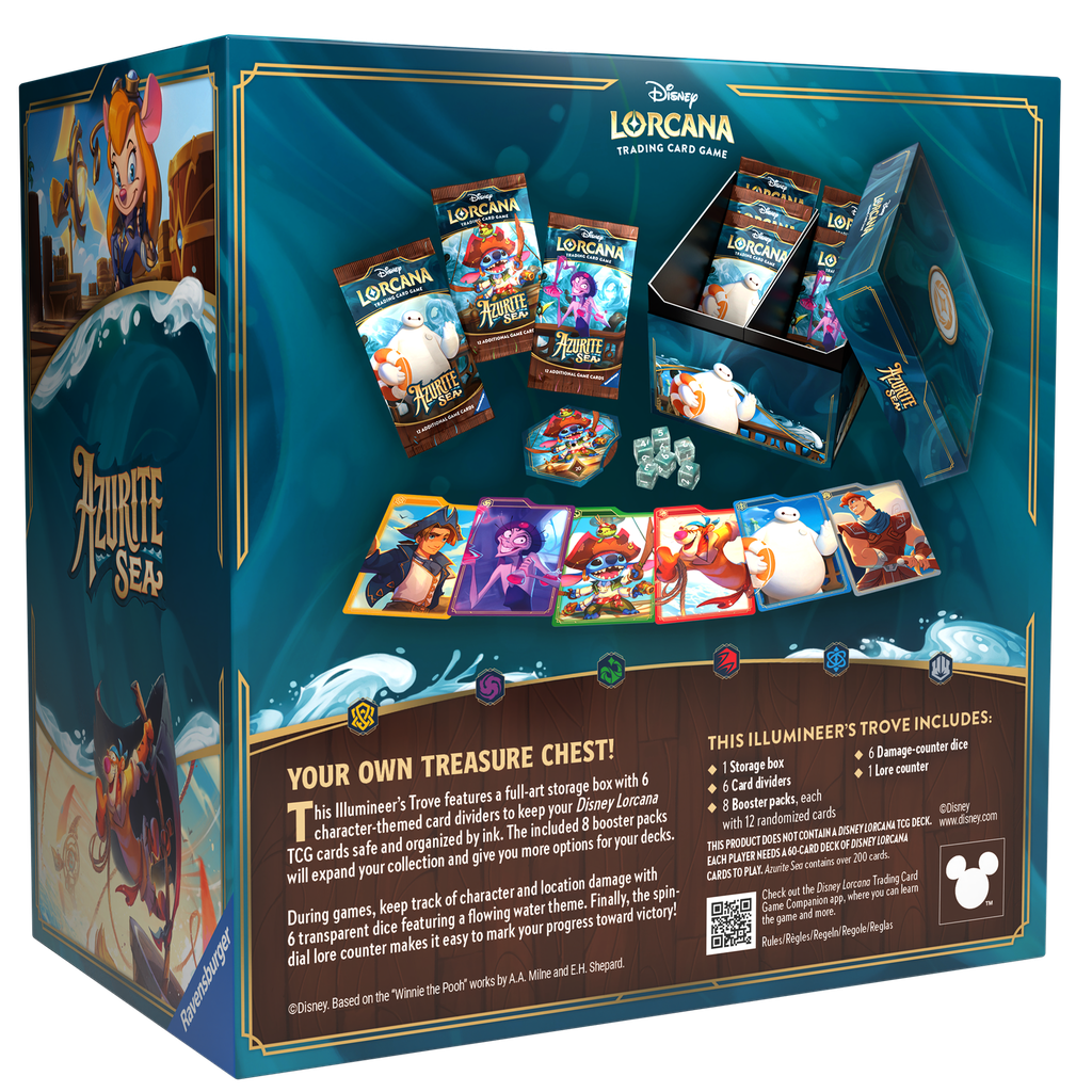 Disney Lorcana TCG: Azurite Illumineers' Trove Pack