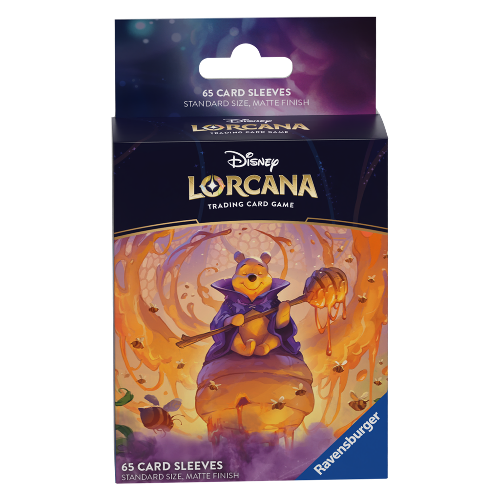 Disney Lorcana TCG: Azurite Sea Card Sleeves Winnie The Pooh