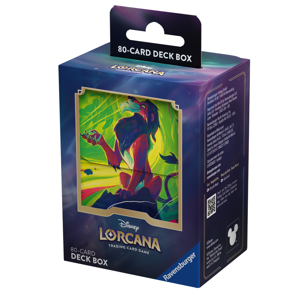 Disney Lorcana TCG: Azurite Sea Deck Box Scar