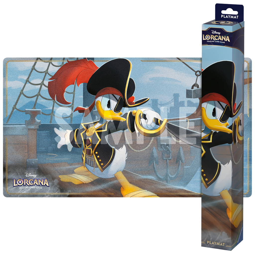 Disney Lorcana TCG: Azurite Sea Playmat Donald Duck