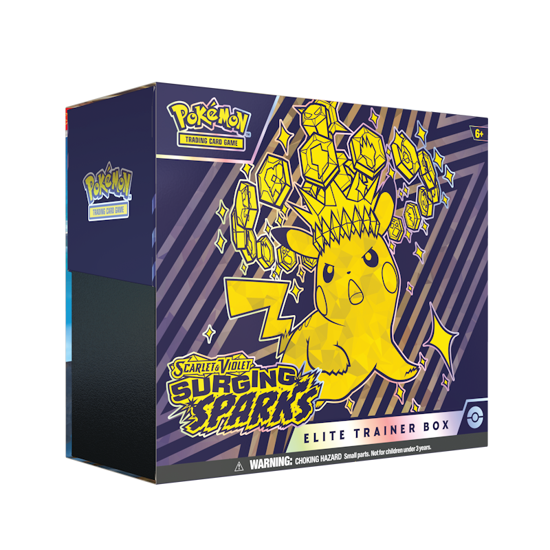 Pokémon TCG: Scarlet & Violet - Surging Sparks Elite Trainer Box