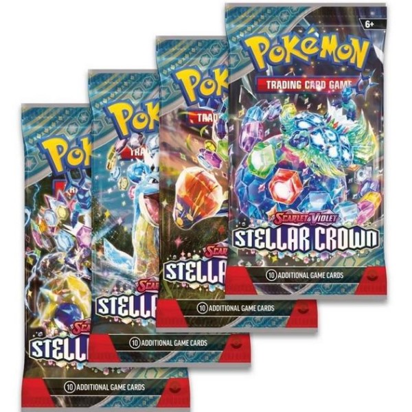 Pokemon TCG: Scarlet & Violet Stellar Crown (Sv07) Booster (Assorted 1 Piece)