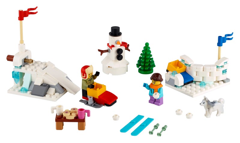 LEGO 40424 Winter Snowball Fight 