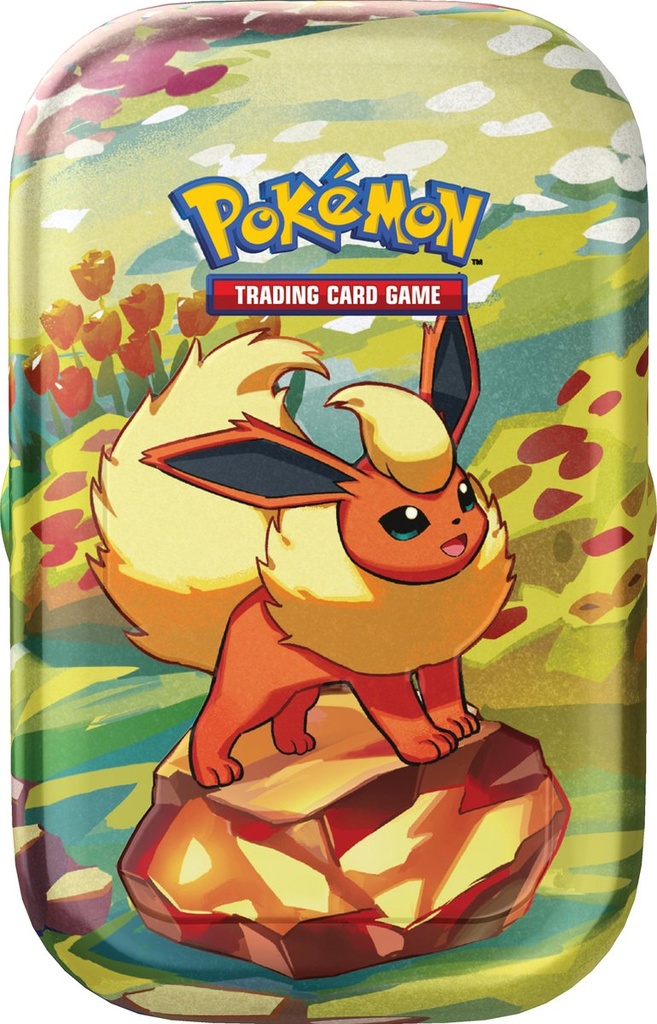 Pokémon TCG: Scarlet & Violet - Prismatic Evolutions Mini Tin - Flareon