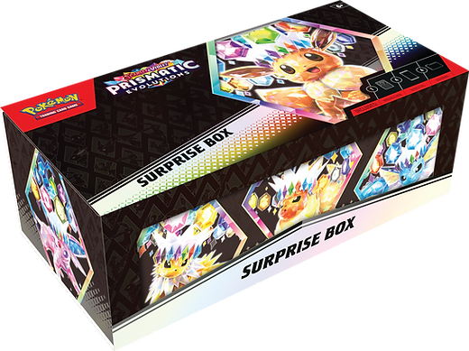 Pokémon TCG: Scarlet & Violet - Prismatic Evolutions Storage Surprise Box