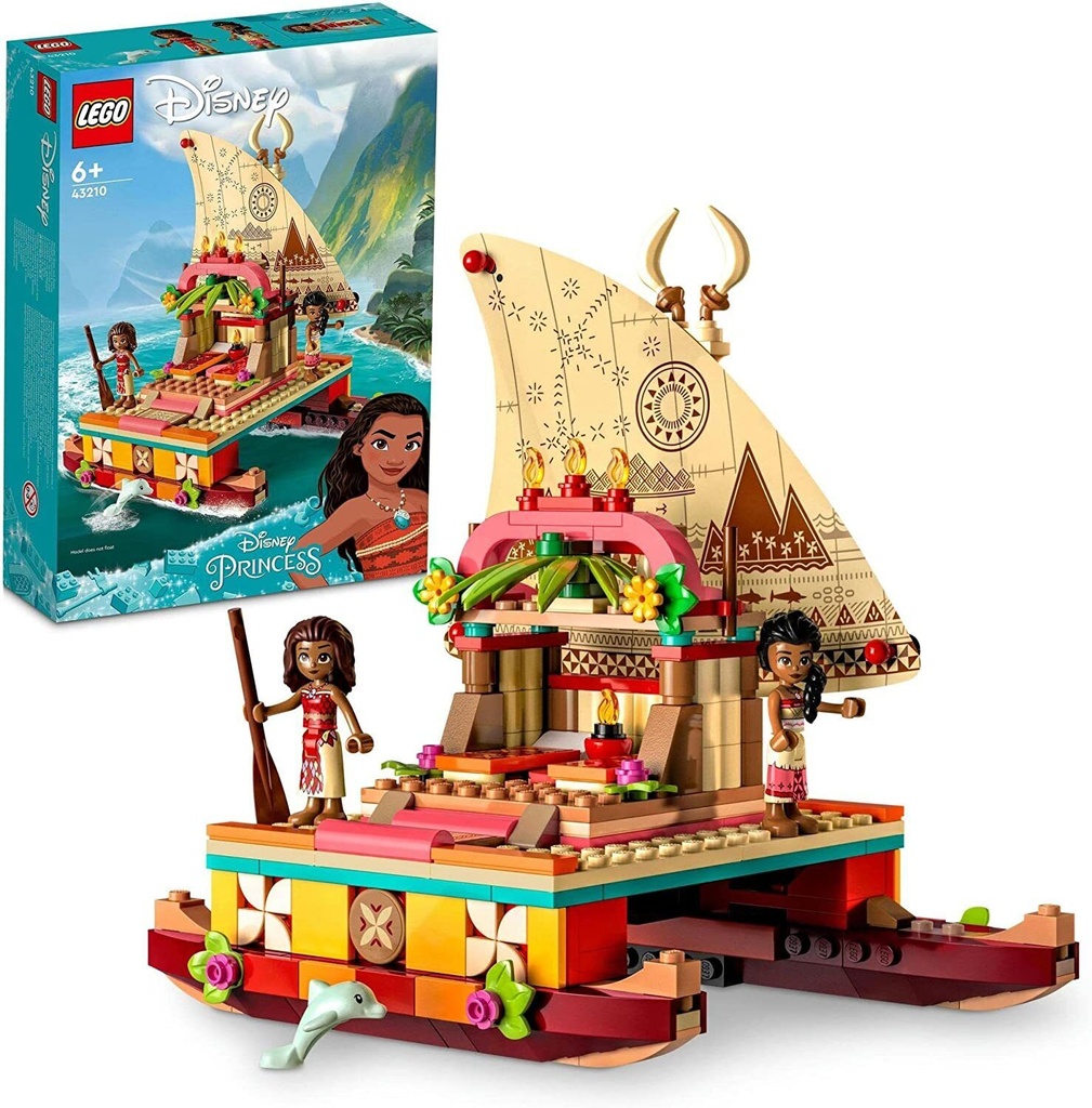 LEGO 43210 Moana's Wayfinding Boat 