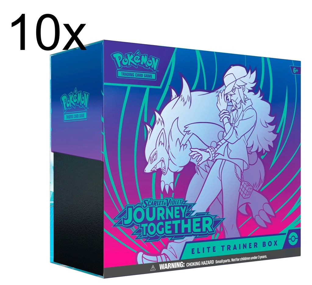 Pokémon TCG: Scarlet & Violet - Journey Together Elite Trainer Box Case