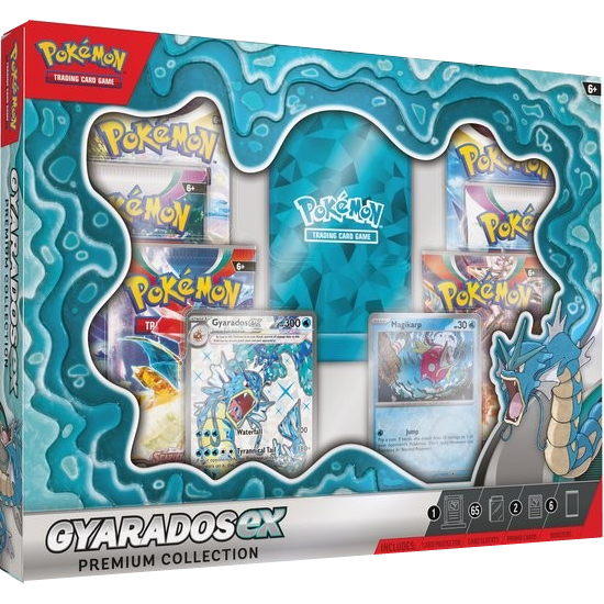 Pokémon TCG: Gyarados ex Box - Premium Collection