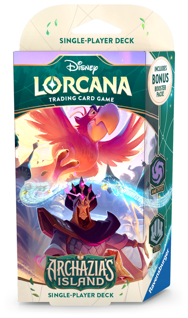 Disney Lorcana TCG: Archazia's Island Iago And Jafar