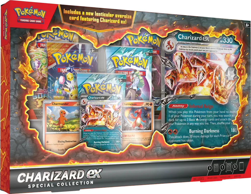  Pokémon TCG: Charizard Ex Special Collection