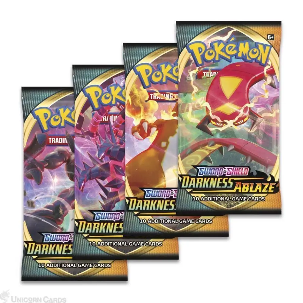 Pokémon TCG: Booster Sword & Shield- Darkness Ablaze Booster