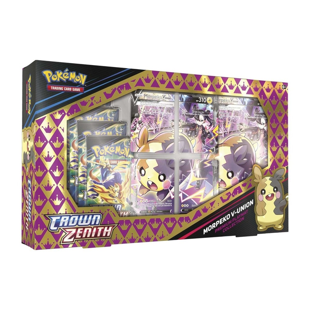 Pokémon TCG: Crown Zenith Premium Playmat Collection Morpeko V-UNION