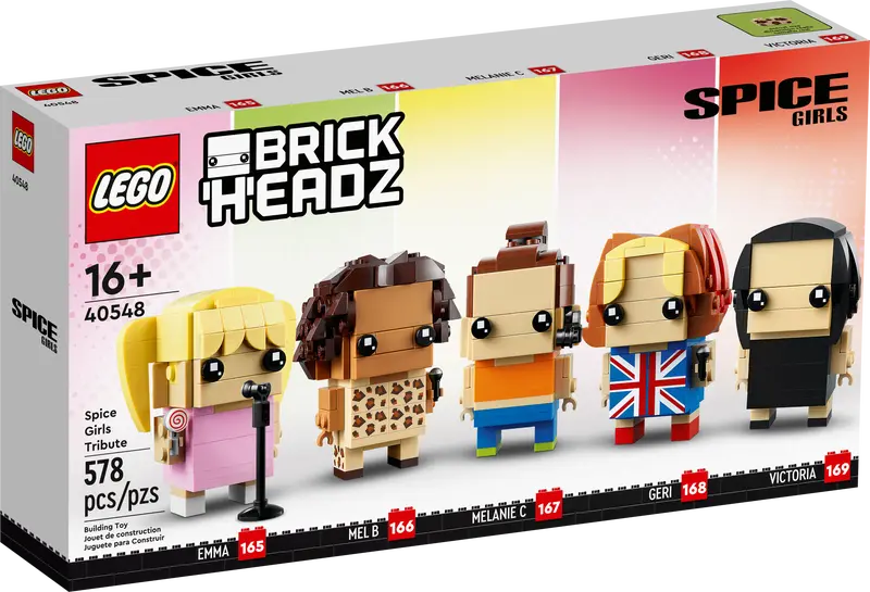 LEGO 40548 Eerbetoon aan de Spice Girls