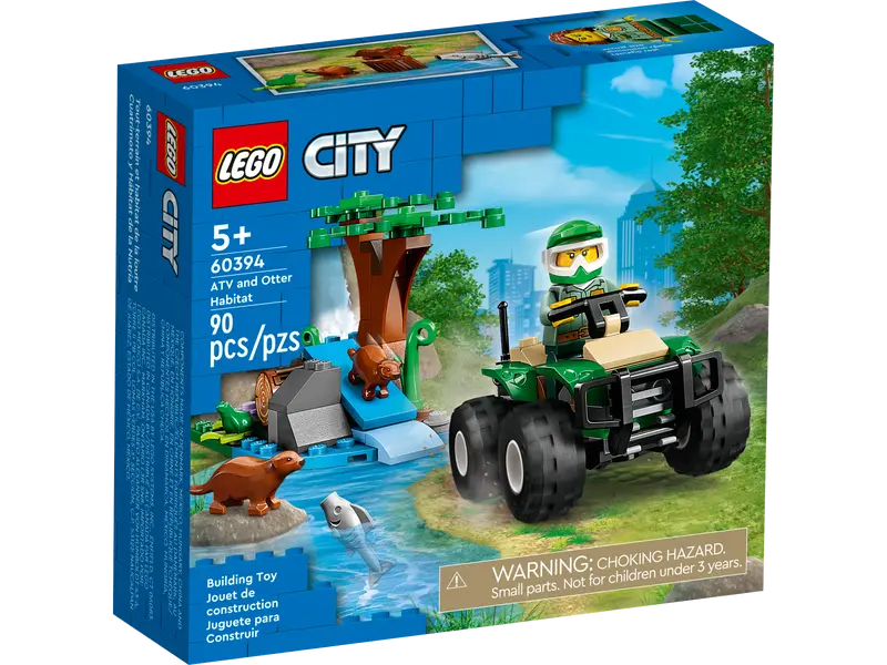 LEGO 60394 ATV and Otter Habitat