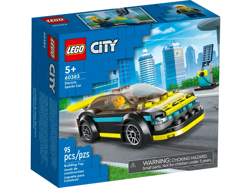 LEGO 60383 La voiture de sport électrique