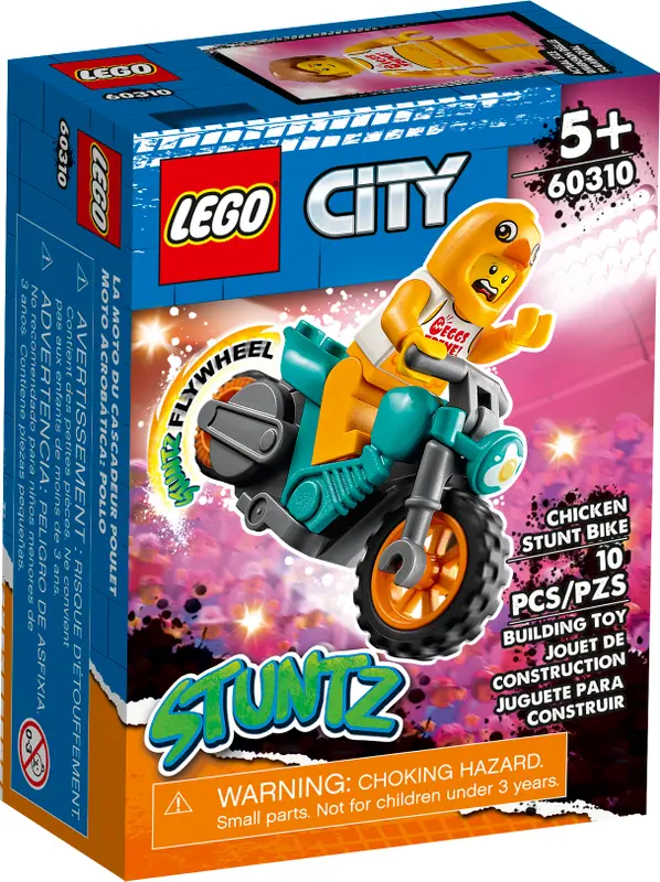 LEGO 60310 Chicken Stunt Bike