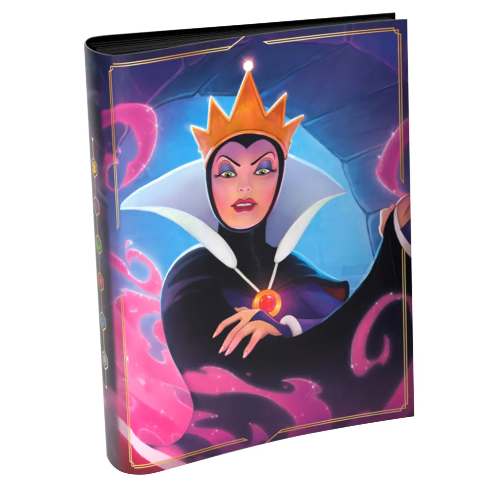 Disney Lorcana TCG: Into the Inklands Lorebook Card Portfolio The Evil Queen