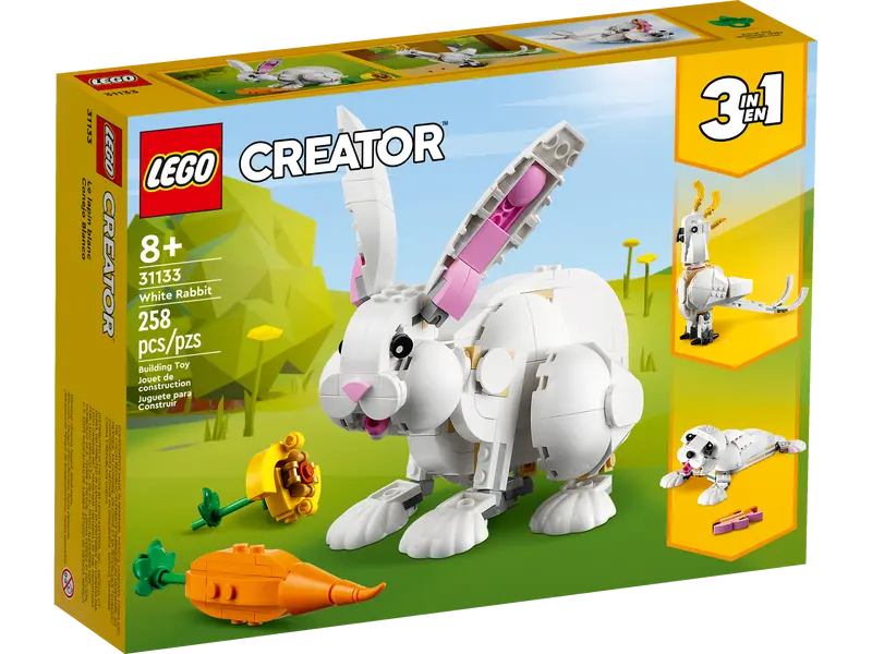 LEGO 31133 Le lapin blanc