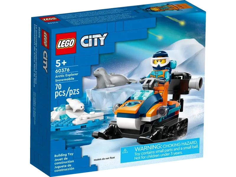 LEGO 60376 La motoneige d’exploration arctique