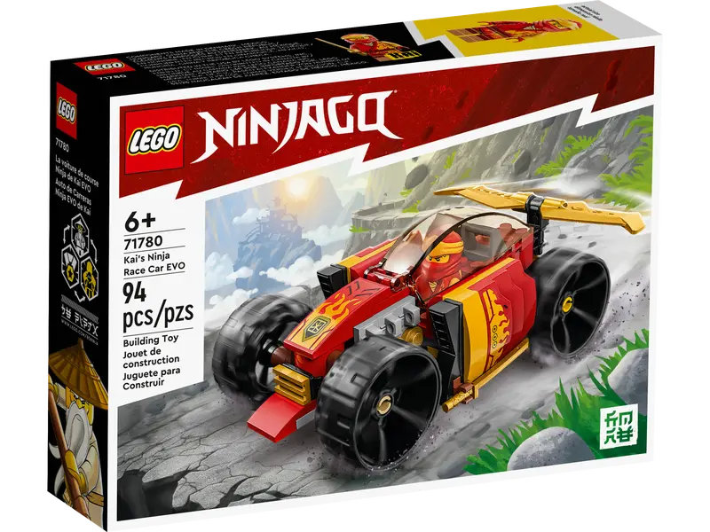 LEGO 71780  La voiture de course ninja de Kai – Évolution