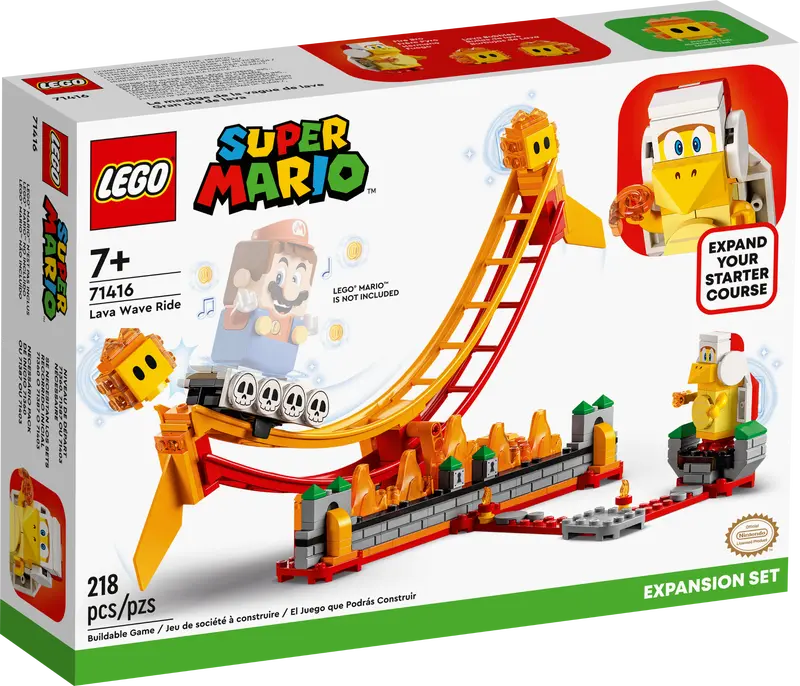 LEGO 71416 Lava Wave Ride Expansion Set