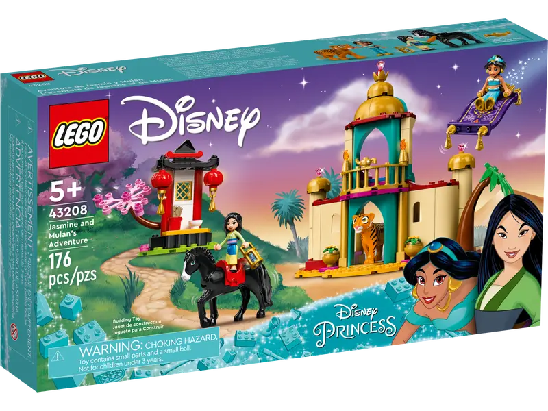 LEGO 43208 Jasmine and Mulan’s Adventure