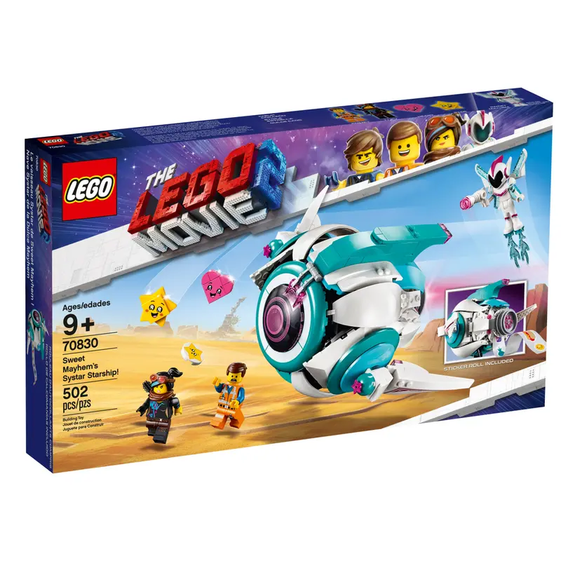 LEGO 70830 Le vaisseau spatial Systar de Sweet Mayhem !