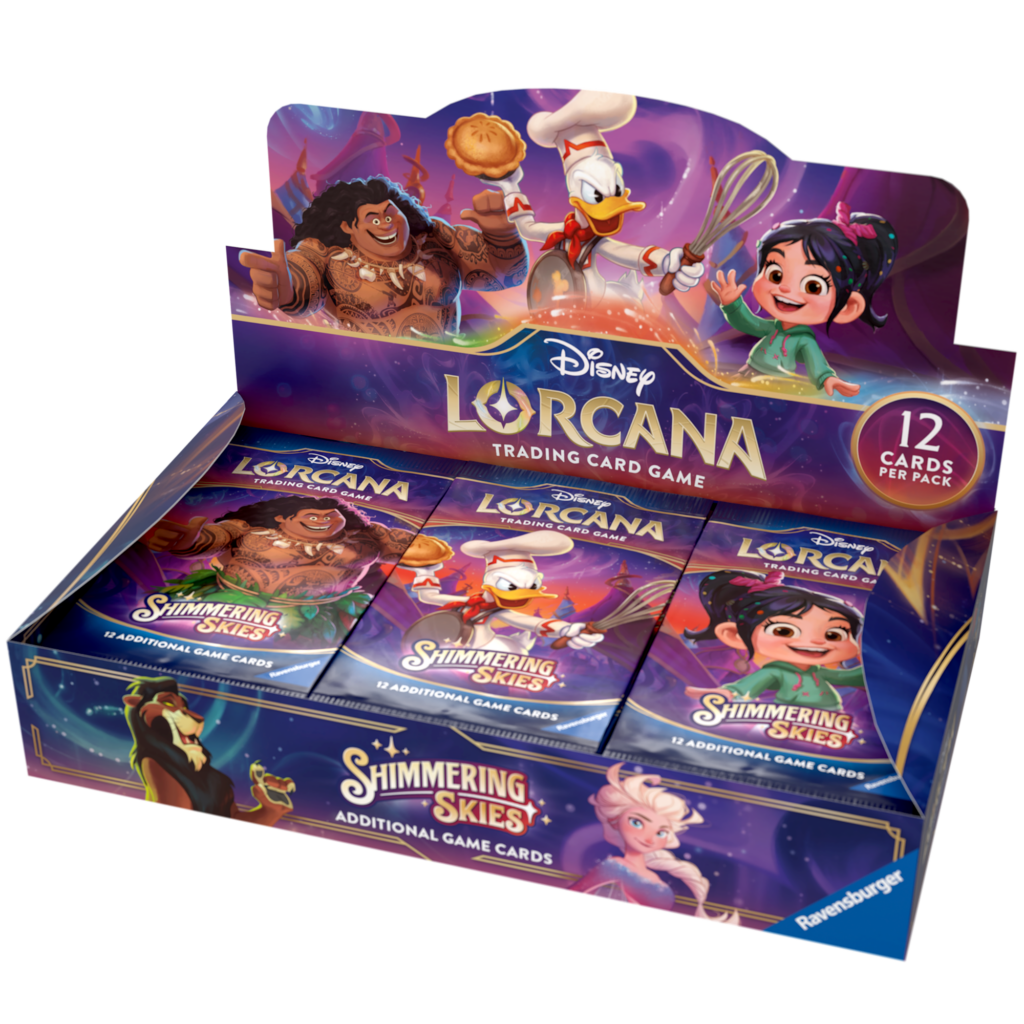 Disney Lorcana TCG: Shimmering Skies Display Booster Box