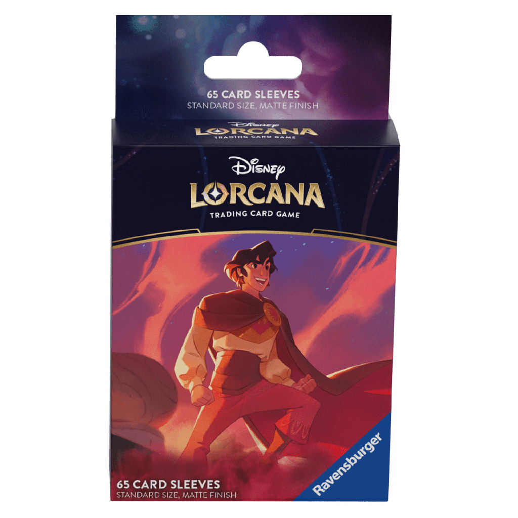 Disney Lorcana TCG: Shimmering Skies Card Sleeves Aladdin