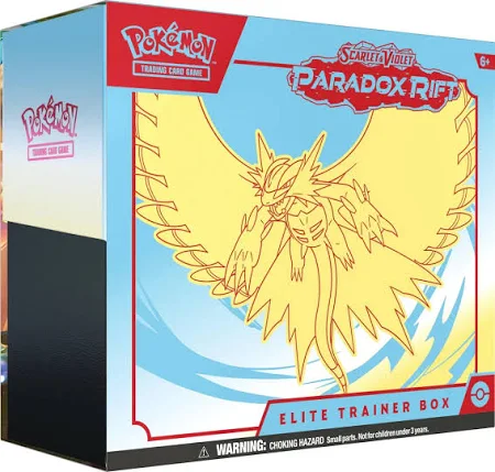 Pokémon TCG: Scarlet & Violet - Paradox Rift Elite Trainer Box - Roaring Moon