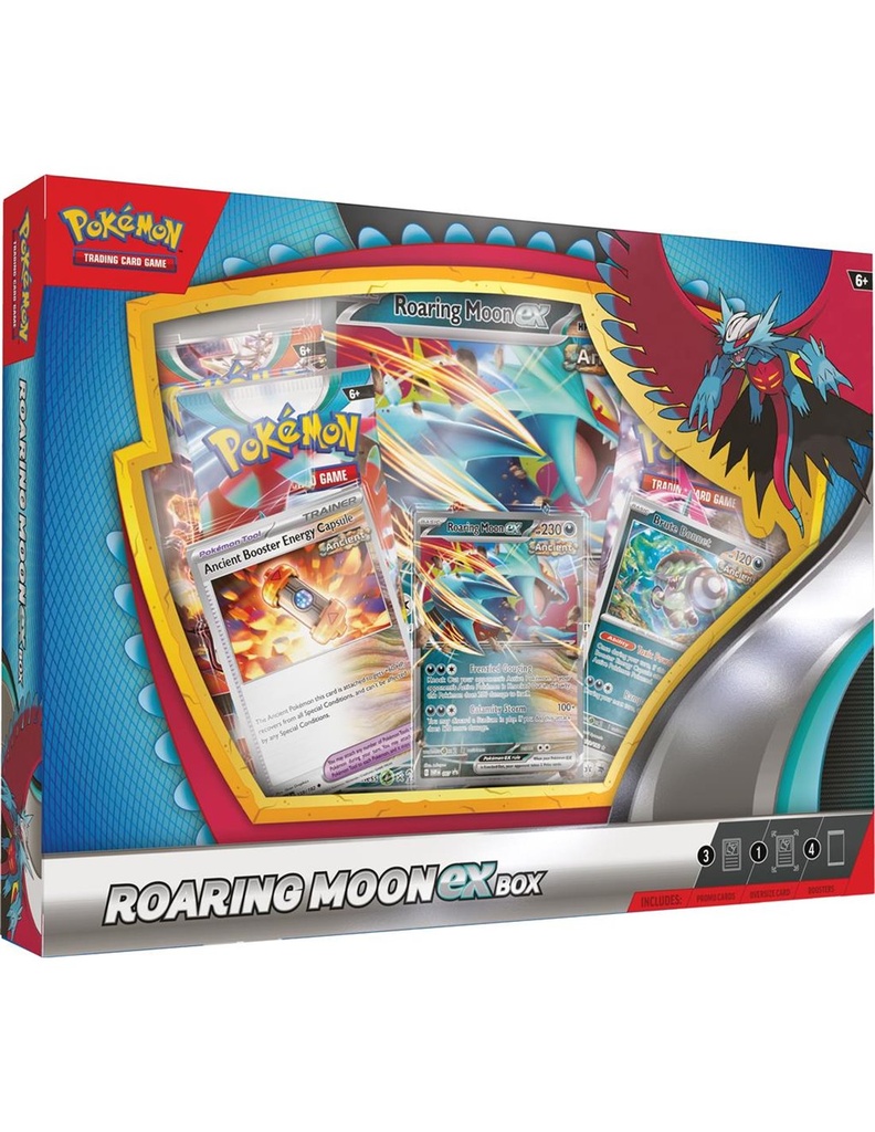 Pokémon TCG: Roaring Moon ex Box