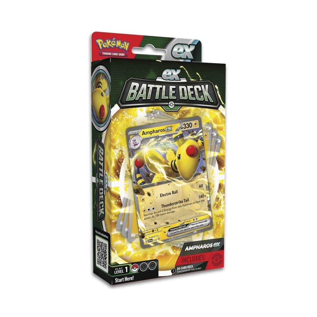 Pokémon TCG: Ampharos ex Battle Deck