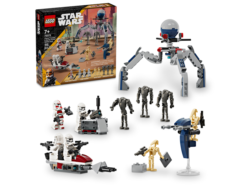 LEGO 75372 Clone Trooper & Battle Droid Battle Pack