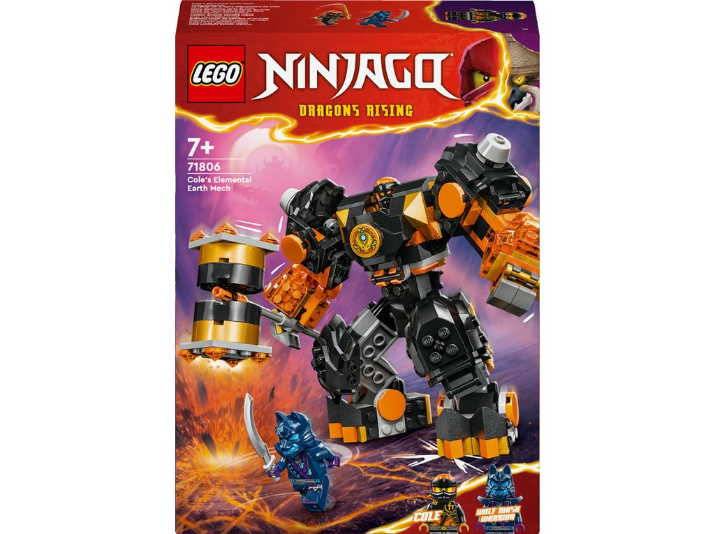 LEGO 71806 Cole's Elemental Earth Mech