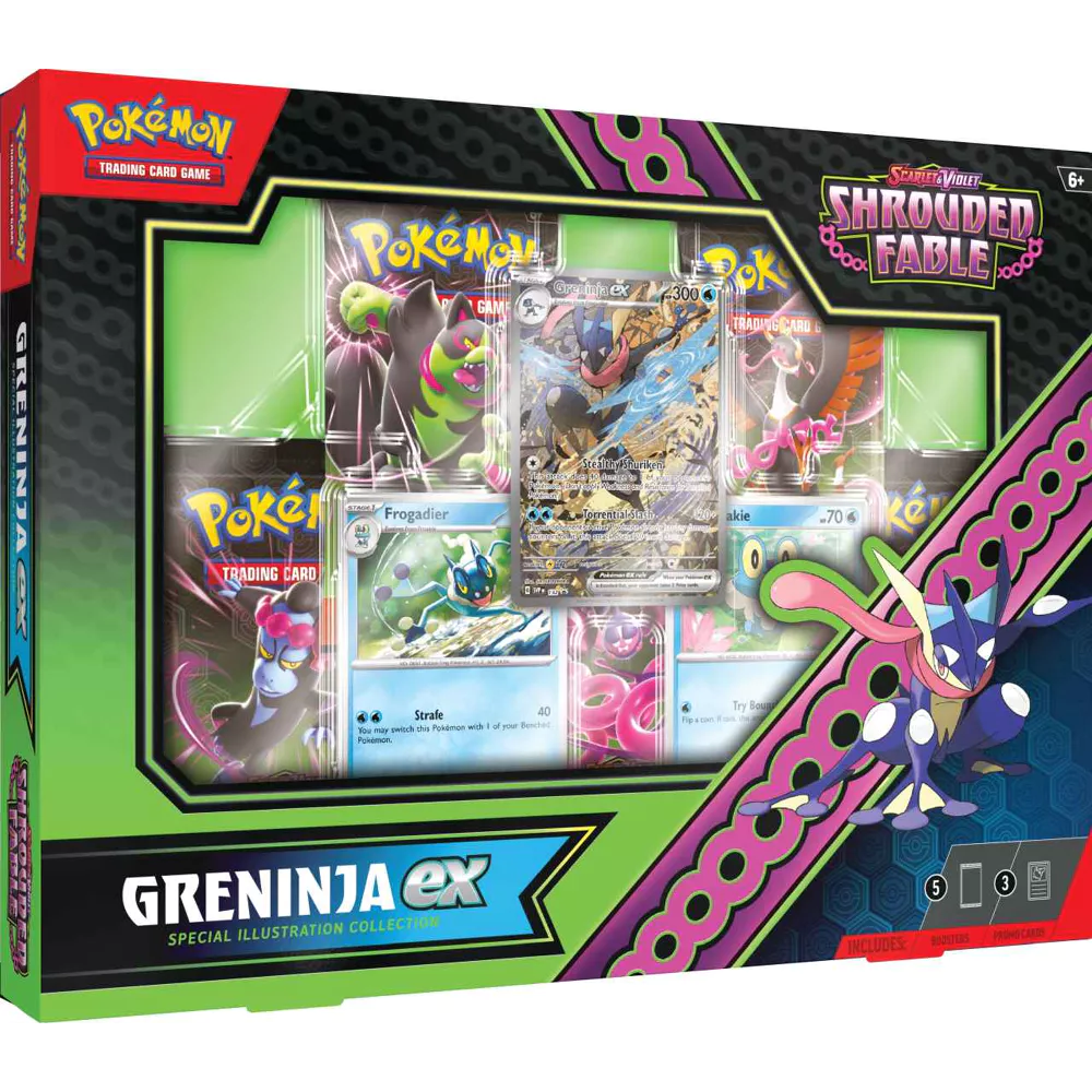 Pokémon TCG: Shrouded Fable Greninja ex Box 