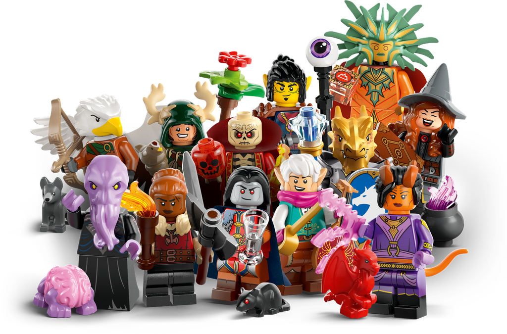 LEGO 71047 Dungeons & Dragons Complete Series Mini Figs