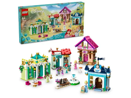 LEGO 43246 Les aventures des princesses Disney au marché