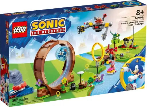 LEGO 76994 Sonic et le défi du looping de Green Hill Zone