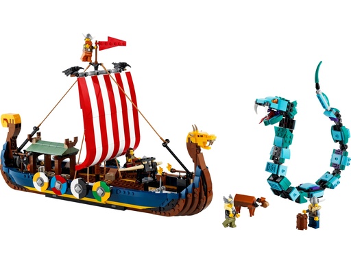 LEGO 31132 Viking Ship And The Midgard Serpent 